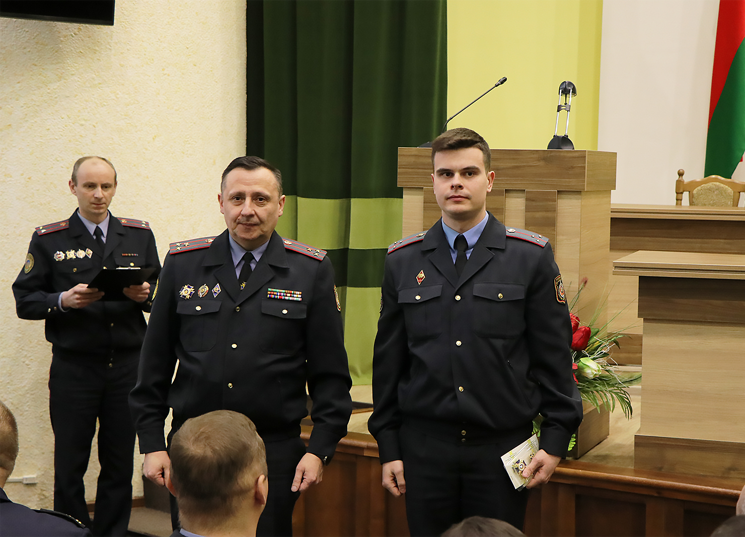 В Щучине новый начальник РОВД | Гродненское областное управление  Департамента охраны Министерства внутренних дел