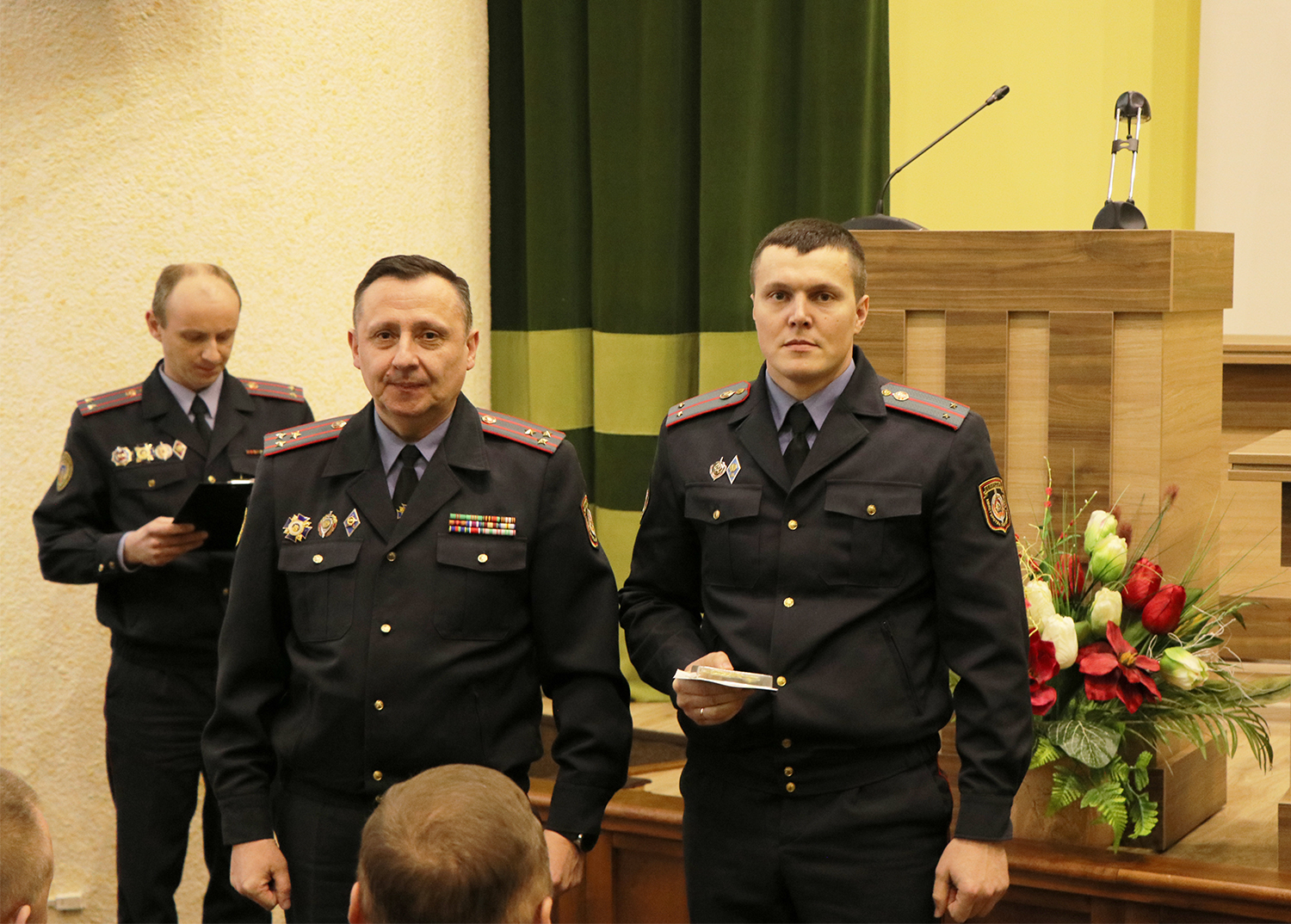 В Щучине новый начальник РОВД | Гродненское областное управление  Департамента охраны Министерства внутренних дел