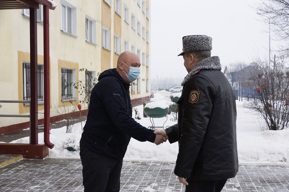 В гости к сотрудникам | Минское городское управление Департамента охраны  МВД Республики Беларусь